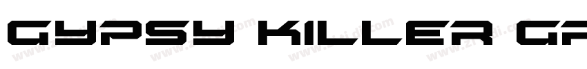 Gypsy Killer Gradien字体转换